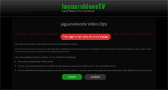 Desktop Screenshot of jaguarvideostv.com